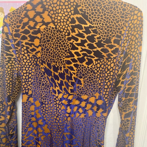 Unique blue orange bodysuit - Picture 7 of 7